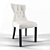 Modern Maison Rouge Dining Chair 3D model small image 1