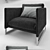 Luxurious Velvet Sofa in Multiple Colors 3D model small image 2