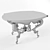 Baroque Masterpiece: 16th Century Table 3D model small image 3