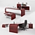 Stranger Ex iForce-V: Modern Office Set 3D model small image 1