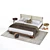 Alivar Cuddle Bed: Comfort Meets Style 3D model small image 1