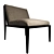 Luxurious Gilda Armchair: Elegant Design & Comfort 3D model small image 3