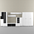 Monaco Living Room Set - Elegant and Functional 3D model small image 1
