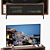 Sleek Cavo Media Cabinet 8168 3D model small image 2