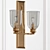 Illuminate your space with our artisan wall sconces 3D model small image 1