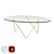 Gubi Pedrera Coffee Table: Sleek Design and Functional Elegance 3D model small image 1