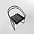 Sleek Mario Botta Chair 3D model small image 3