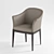 Elegant Leather Armchair 3D model small image 1