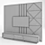 Archived Wall Panel: 3ds max, obj, texture 3D model small image 2