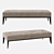 Daytona Dante Bench - Italian Elegance for your Home 3D model small image 1