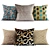 Elegant Home Accents: Decorative Pillows 3D model small image 1