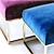 West Elm Upholstered Ottoman and Bench 3D model small image 2