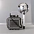 Vintage Busch Pressman D 4x5 - Camera Bundle 3D model small image 2