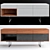 Modern Aura Credenza: Sleek Storage 3D model small image 1