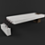 Concrete Elegance: Expose Table 3D model small image 1