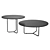 Elegant Eclipse Tables 3D model small image 3