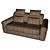 Franklin Sleepformer: Ultimate Comfort Sofa 3D model small image 1