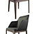 Elegant Poliform Grace Dining Chair 3D model small image 2