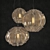 Elegant Amber Glass Pendant 3D model small image 1