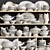 Elegant Porcelain Dinnerware Set 3D model small image 1