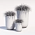 Outdoor Vase Set 3D model small image 2