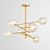 Sleek Glass Pendant Lights 3D model small image 1