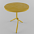 Sunny Yellow Table 3D model small image 1