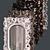 Elegant Fiore Mirror 3D model small image 2