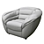 Cloud Comfort Armchair 3D model small image 1