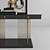 Luxe Golden-Based Console Table 3D model small image 2