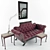 Vintage Elegance: Old Hickory Duncan Sofa 3D model small image 1