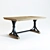 Realm Dining Table by Secret De Maison 3D model small image 1