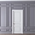 Elegant Wall Moulding: Enhance Your Space 3D model small image 1