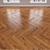 Honey Oak Parquet: Herringbone, Linear & Chevron 3D model small image 2