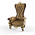 Elegant French Baroque Throne
(Note: 3dsmax 2013 and Vray do not need to be included in the title as 3D model small image 2