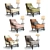 Baker Nob Hill Lounge Chair Set 3D model small image 3