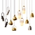 Exclusive Quatro Pendant Lights 3D model small image 1