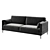 Elegant Anton Sofa - Mesonica 3D model small image 3