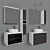 Aquaton Brook 80: Modular Collection for Stylish Bathrooms 3D model small image 1