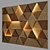 Modern Wall Panel 3D Model 3D model small image 2