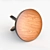 Handmade Wooden Round Stool 3D model small image 2