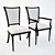 Elegant Goethe Chair: Timeless Design 3D model small image 1