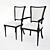 Elegant Goethe Chair: Timeless Design 3D model small image 2