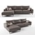 Versatile Space-Saving Sofas 3D model small image 1