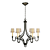 E.F. Chapman Mykonos Chandelier: Aged Iron 3D model small image 1