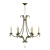 E.F. Chapman Oslo Iron Chandelier 3D model small image 1