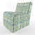 Cozy Loft Bag Armchair 3D model small image 1