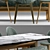 Elegant Visionnaire Kerwan Dining Set 3D model small image 2