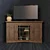 Stodeley 46" TV Stand: Stylish Corner Design 3D model small image 1