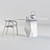 Sleek Fall Furnishing: Deod Table & Autumn Chair 3D model small image 3